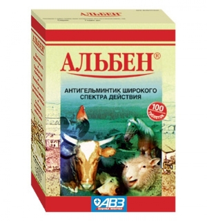 Альбен от глистов 