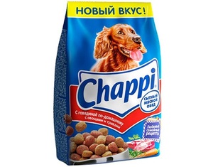 Корм чаппи для собак Описание кормов чаппи для собак