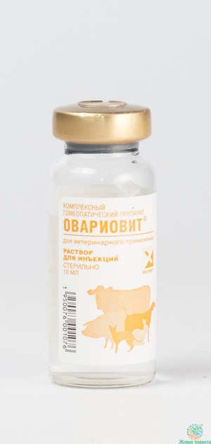 Препарат овариовит Ветеринарная аптека.